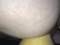 huge vegetable stretching training and juicy gape