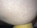 huge vegetable stretching training and juicy gape