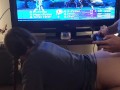 Cute Girl Gets Fucked While Her Boyfriend Plays Games
