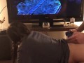 Cute Girl Gets Fucked While Her Boyfriend Plays Games
