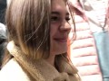 DEEPTHROAT BLOWJOB IN THE FITTING ROOM. Swallow his cum