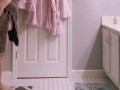 Just out the shower 