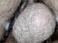 Ebony Bbw doggy style fuck,creampie close up before work by BHM pt2. ASMR.