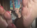 Sexy dirty feet ignore and smoking. POV - OlgaNovem