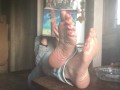 Sexy dirty feet ignore and smoking. POV - OlgaNovem