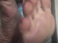 Sexy dirty feet ignore and smoking. POV - OlgaNovem