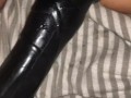 Cuckold Husband prepare Milf with XL Dildo for XL user stranger