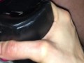 Cuckold Husband prepare Milf with XL Dildo for XL user stranger