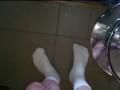 Weiße Tennissocken sind Kult