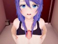 Rosario + Vampire Mizore 3D Hentai POV