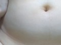  girl stuffed & unprotected creampied by fat stepdaddy's cock