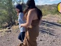 Horny Exhibitionist Lesbians Finger Fuck Outdoors - FitSid & SmilesofSally