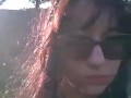 Taking a sun sitting on the grass