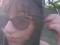 Taking a sun sitting on the grass