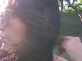 Taking a sun sitting on the grass