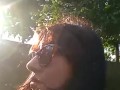 Taking a sun sitting on the grass