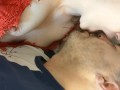 Erotic Breath Smelling, Tongue Play, Spit Play, & Nursing in Ultra 4k