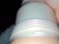 Slow fleshlight insertion