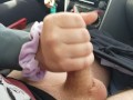 Handjob while she drives