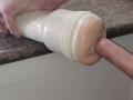 Long cock going deep all the way - FleshLight