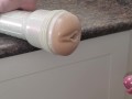 Long cock going deep all the way - FleshLight