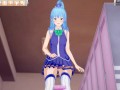 3D Hentaigame - Aqua addicted to dick