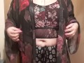 Pawg milf trying on lingerie