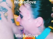 WICKEDLOVE Hard FACEFUCKING, gagging for ORAL THROATPIE TRAILER