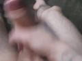 Masturbation with slow-mo cum shot