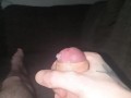 Masturbation with slow-mo cum shot