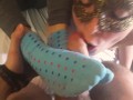 Foot-sock fetish with two girls