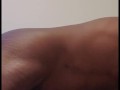 Water for lube while I fuck my fleshjack 