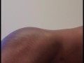 Water for lube while I fuck my fleshjack 