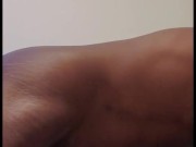 Water for lube while I fuck my fleshjack 