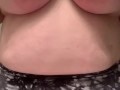 Thick white BBW gets her tits ready for a cum explosion 