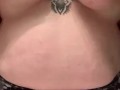 Thick white BBW gets her tits ready for a cum explosion 
