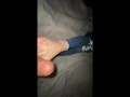  slut footjob in jeans