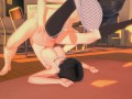 (3D Hentai)(Monogatari) Sex with Tsubasa Hanekawa