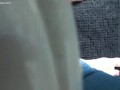 pee on the toilet