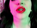 100 Layers of Red Lipgloss ASMR Kisses