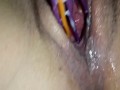 blindfolded close up squirting playtime anal 