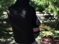 amateur fuck in public park with horny big tits / Miriam Prado