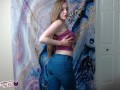 Cute Girl Trying on and Modeling Tube Tops