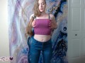 Cute Girl Trying on and Modeling Tube Tops