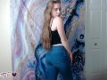 Cute Girl Trying on and Modeling Tube Tops