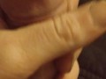 Another tease playing with my dick 