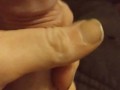 Another tease playing with my dick 