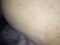 Wife's pussy farting while being fucked from behind