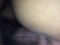Wife's pussy farting while being fucked from behind