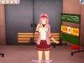 3D Hentaigame - Sakura Haruno skip her class to lose virginity 1